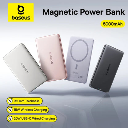 MagSnap™ Wireless Magnetic Power Bank