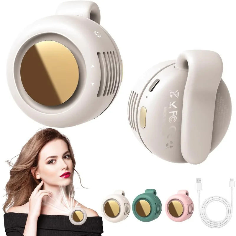 Eloria AuraBreeze™ Wearable Cooling Fan